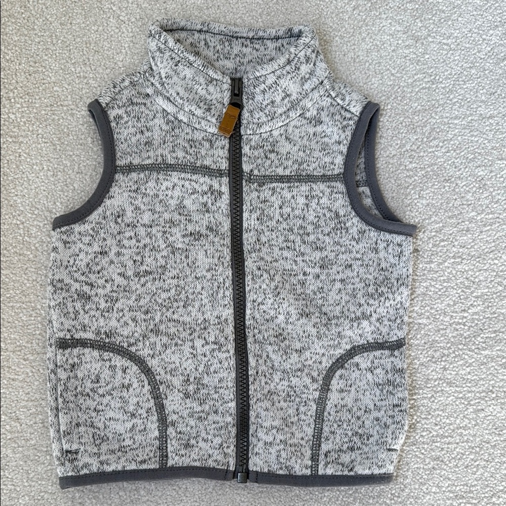 NWOT! Carter's Gray Unisex Vest